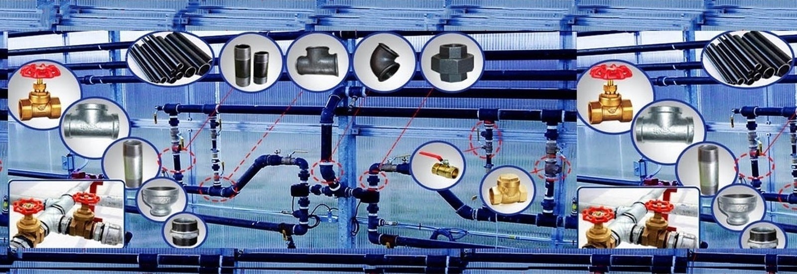 Штуцеры трубы сварки встык