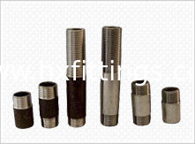 Китай Один резьбовой ниппель, стальные ниппели, трубные ниппели поставщик