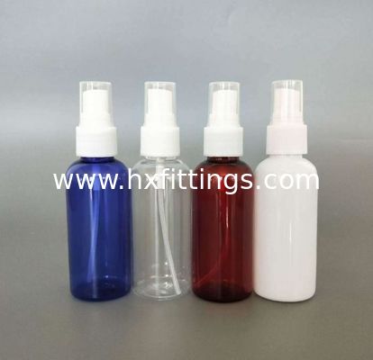 Китай Прозрачная пластиковая бутылка PET объемом 50 мл с крышкой для распылителя тумана поставщик