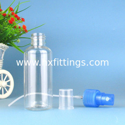 Пустые 30 мл 50 мл 60 мл 100 мл Прозрачные голубые зеленые черные розовые ПЭТ пластиковые бутылки с спреем для тумана поставщик