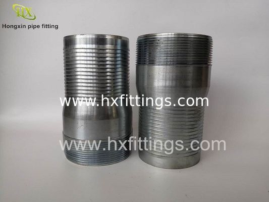 Carbon steel king combination nipple fittings | hex body hexagonal KC nipple-Cangzhou Hongxin поставщик